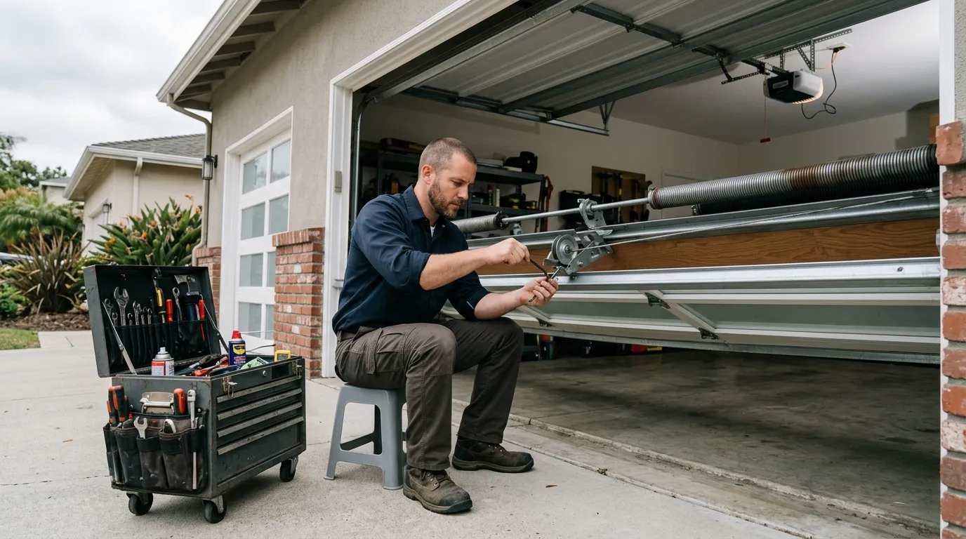 Garage Door Off Track? Here's What's Going On in Renton