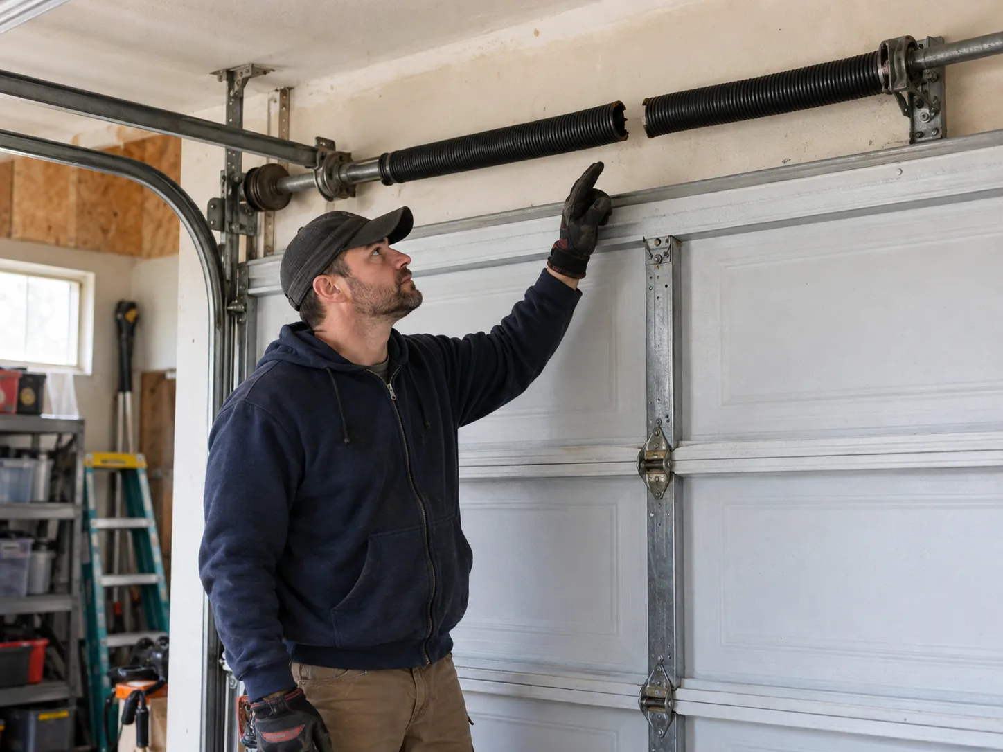Garage Door Spring Repair, Done Right the First Time in Renton