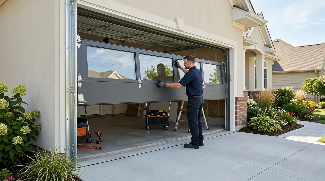 New Garage Doors for Fairwood's 1980s Housing Stock in Renton