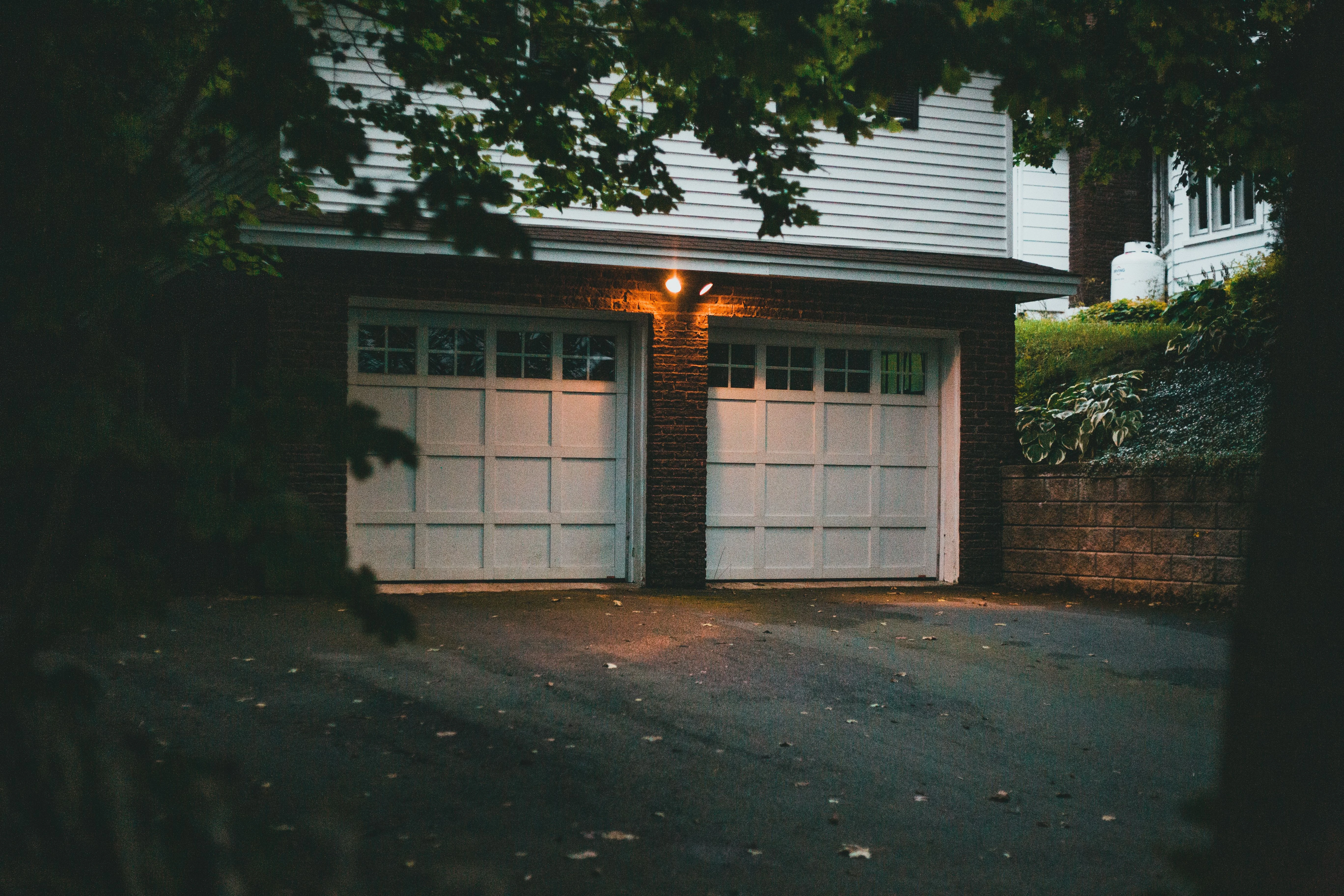 Residential garage door in Renton