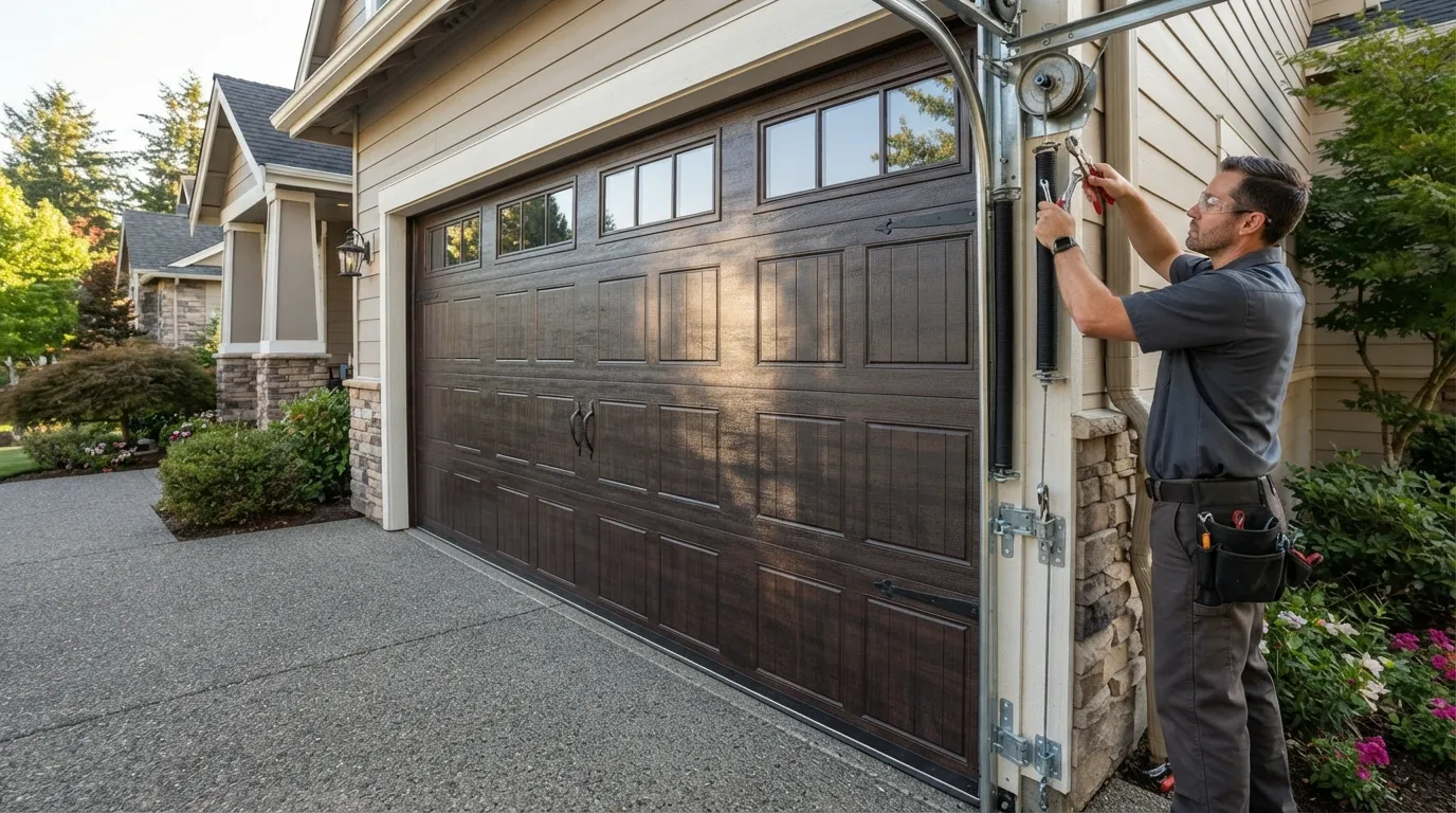 Spring Repair for Burien's Older Garage Doors in Renton